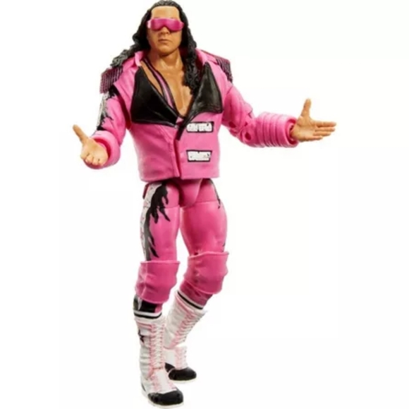 WWE Ultimate Edition Bret Hart The Hitman Action Figure WWF Wrestlers - Picture 4 of 6